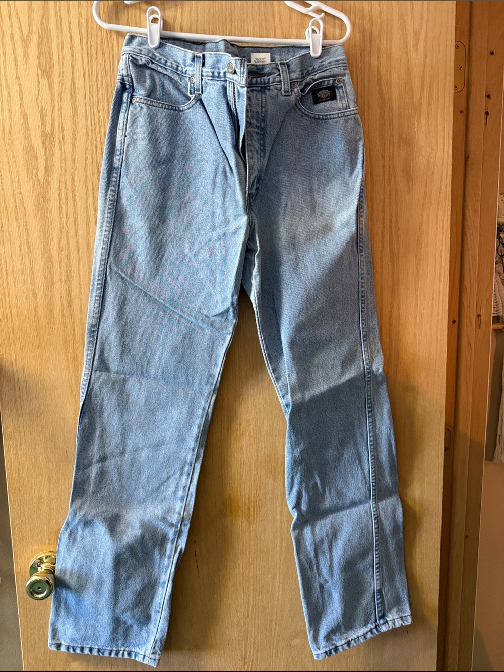 Harley-Davidson women’s Light Blue Boot Cut Jeans size 10-Long